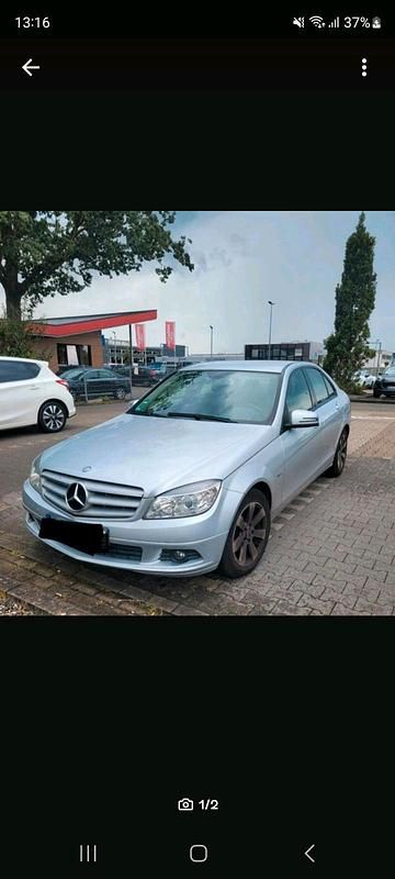 Silber Gebraucht 2011 Mercedes C200 Limousine | 6.100 € (Guter Preis) - Bild 1/2