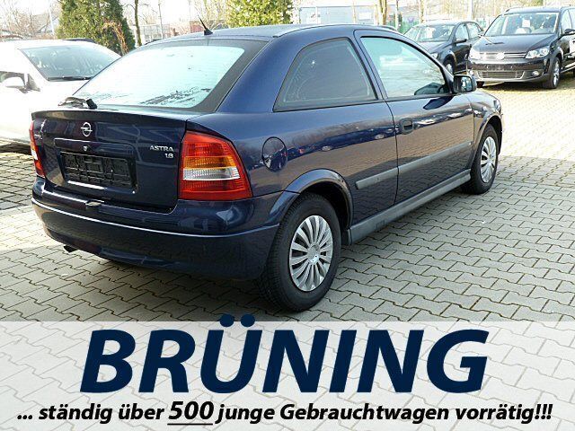 Gebraucht Opel Astra Edition 75 PS (55 kW) 2000 Blau metallic Limousine