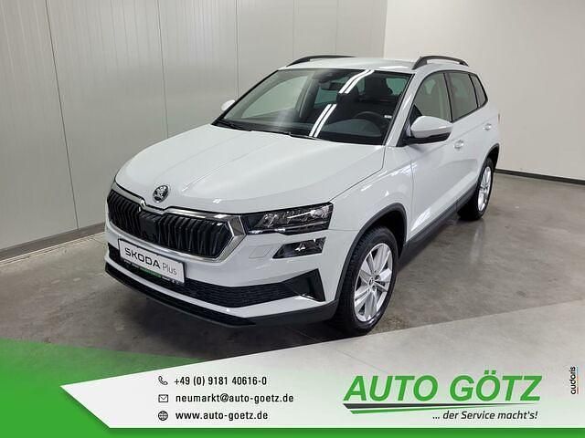 Gebraucht Skoda Karoq Selection 150 PS (110 kW) 2024 Moonweiss metallic (metallic) SUV
