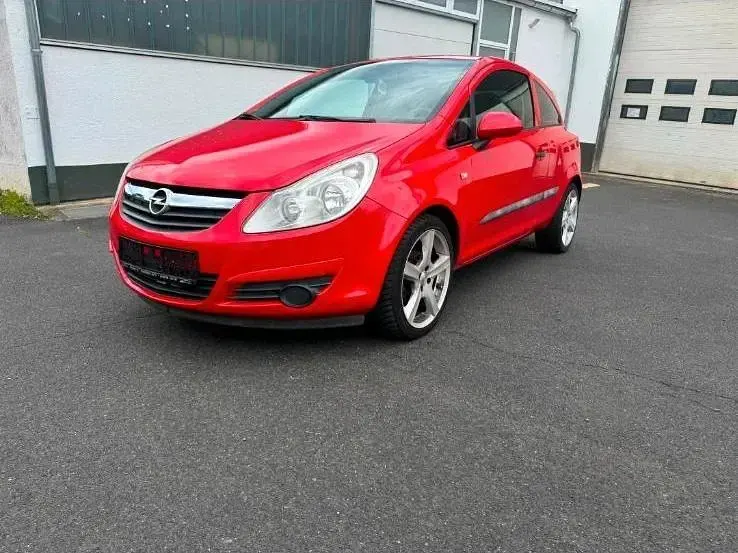 Gebraucht Opel Corsa 80 PS (58 kW) 2007 Rot Kleinwagen