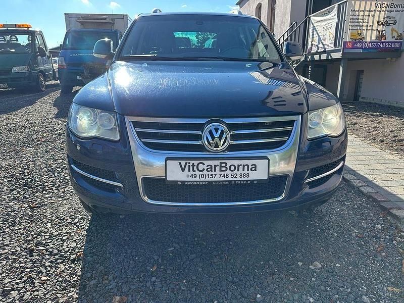 Blau Gebraucht 2008 VW Touareg SUV | 5.999 € (Superpreis) - Bild 1/4