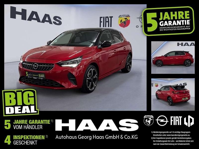 Chili rot/kardio rot Gebraucht 2023 Opel Corsa Elegance Kleinwagen | 16.480 € (Guter Preis) - Bild 1/4