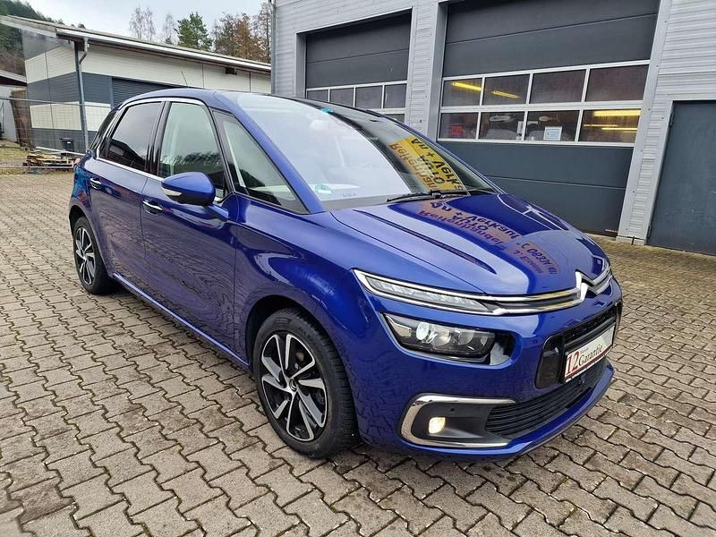 Gebraucht Citroën C4 SpaceTourer Shine 120 PS (88 kW) 2017 Lazuli bluemetalliclack Van / Kleinbus
