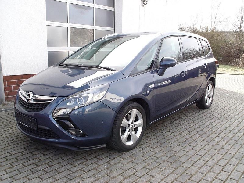 Gebraucht Opel Zafira Tourer 140 PS (102 kW) 2015 Blau Van / Kleinbus