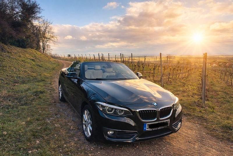 Gebraucht BMW 218 136 PS (100 kW) 2018 Schwarz Cabrio