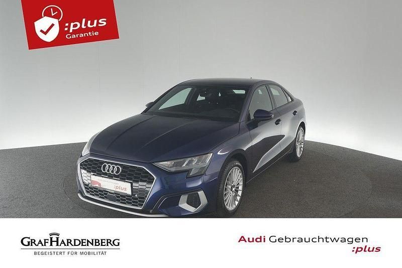 Blau Gebraucht 2022 Audi A3 Advanced Plus Limousine | 24.510 € (Fairer Preis) - Bild 1/4
