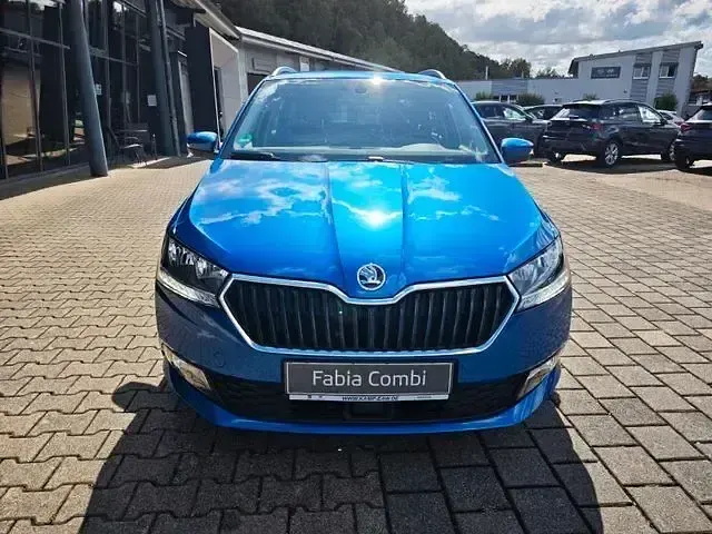 Gebraucht Skoda Fabia Clever 95 PS (69 kW) 2021 Blau Kleinwagen