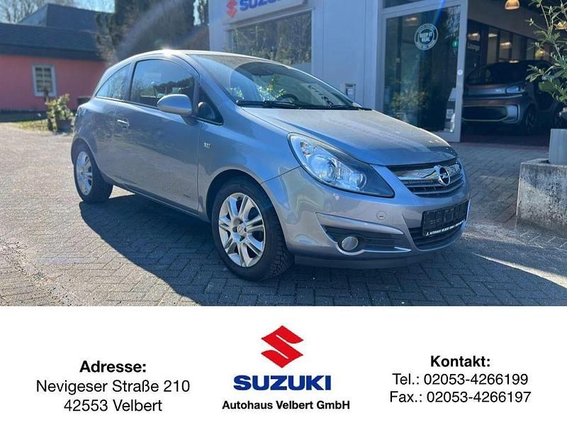 Gebraucht Opel Corsa Edition 80 PS (58 kW) 2009 Grau Kleinwagen
