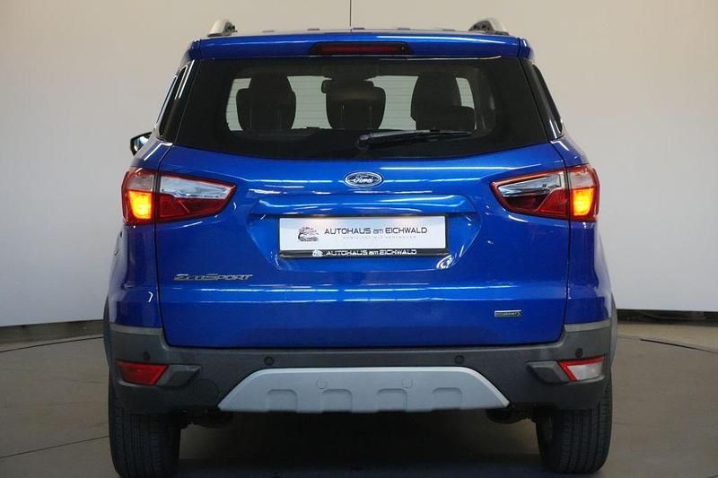 Gebraucht Ford Ecosport Titanium 125 PS (91 kW) 2015 Blau SUV