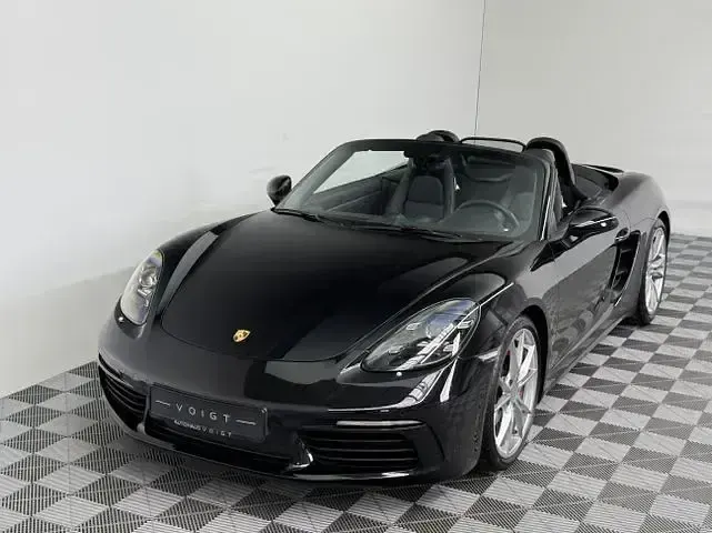 Gebraucht Porsche Boxster S 350 PS (257 kW) 2018 Tiefschwarzmetallic Cabrio