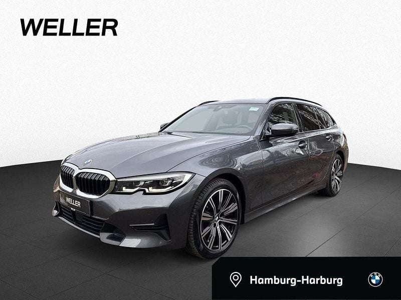 Mineralgrau (grau) Gebraucht 2021 BMW 320 Shadowline Kombi | 28.940 € (Fairer Preis) - Bild 1/4