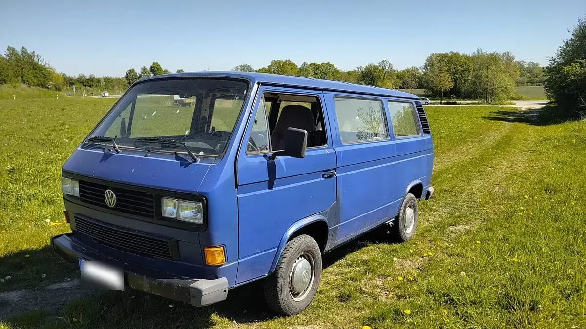 Gebraucht VW T3 50 PS (36 kW) 1987 Blau Van