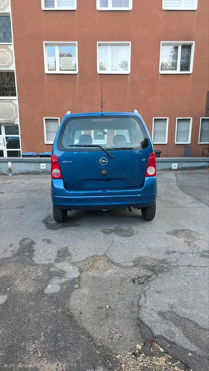 Gebraucht Opel Agila 75 PS (55 kW) 2003 Blau Van / Kleinbus