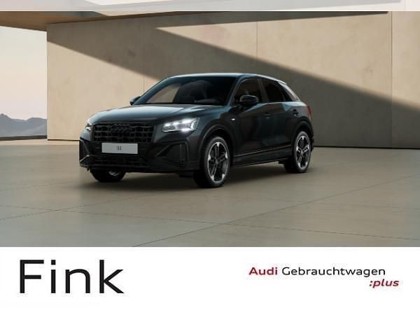 Neu Audi Q2 S-Line 150 PS (110 kW) 2025 Schwarz (mythosschwarz metallic) SUV