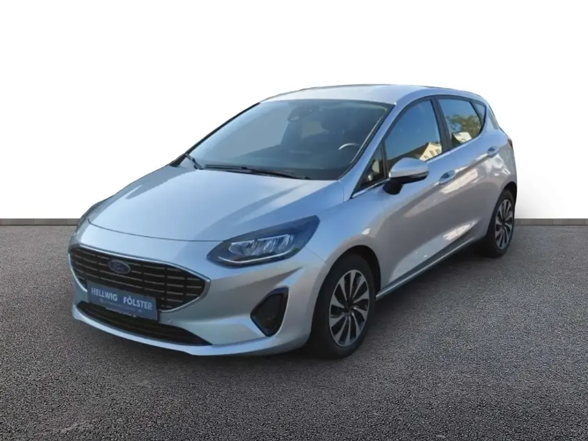Gebraucht Ford Fiesta Titanium 125 PS (91 kW) 2023 Polarsilber metallic Kleinwagen