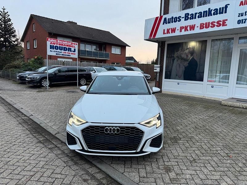 Gebraucht Audi A3 S-Line 150 PS (110 kW) 2021 Weiß Limousine