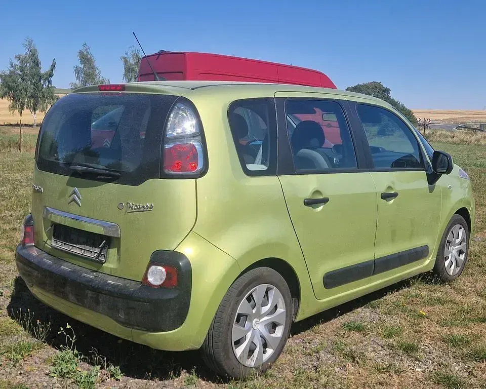 Gebraucht Citroën C3 Picasso Tendance 95 PS (69 kW) 2009 Gelb Van / Kleinbus