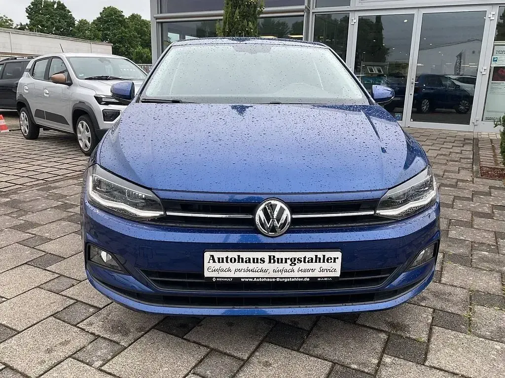 Gebraucht VW Polo Join 95 PS (69 kW) 2019 Blau Kleinwagen