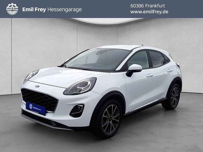 Weiß Gebraucht 2021 Ford Puma Titanium SUV | 15.950 € (Superpreis) - Bild 1/4