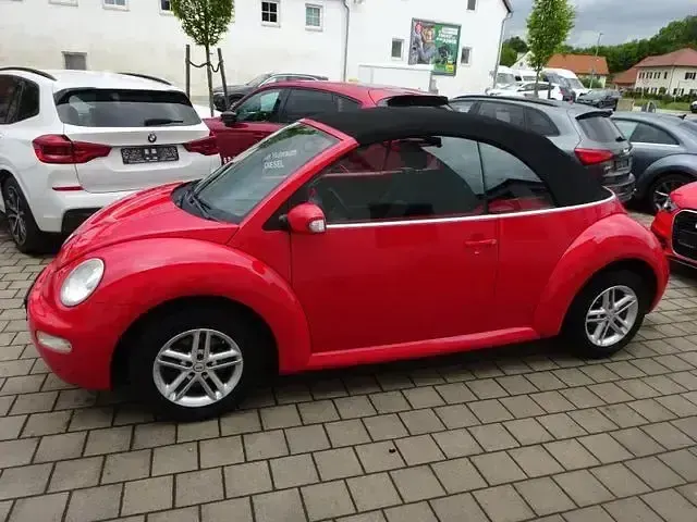 Gebraucht VW New Beetle Cabriolet 102 PS (75 kW) 2004 Rot Cabrio
