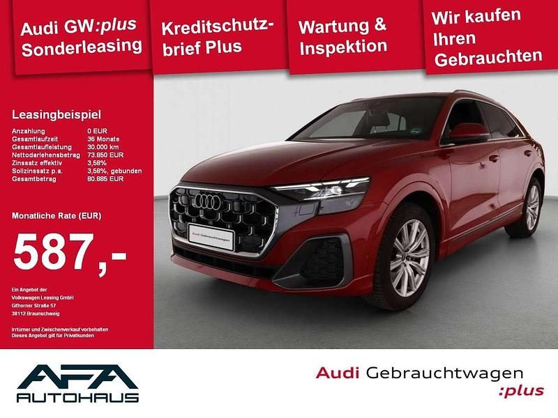 Chilirot metallic Gebraucht 2025 Audi Q8 S-Line SUV | 73.650 € (Fairer Preis) - Bild 1/4