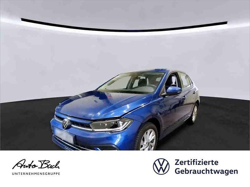 Blau (reef blue metallic) Gebraucht 2022 VW Polo Pro Limousine | 17.940 € (Fairer Preis) - Bild 1/4