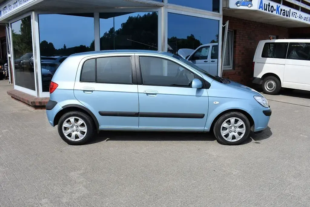 Gebraucht Hyundai Getz 67 PS (49 kW) 2007 Blau Kleinwagen