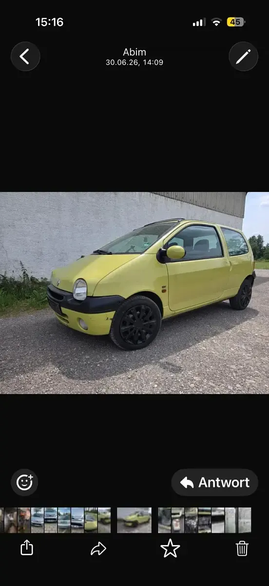 Gebraucht Renault Twingo 75 PS (55 kW) 2001 Kleinwagen