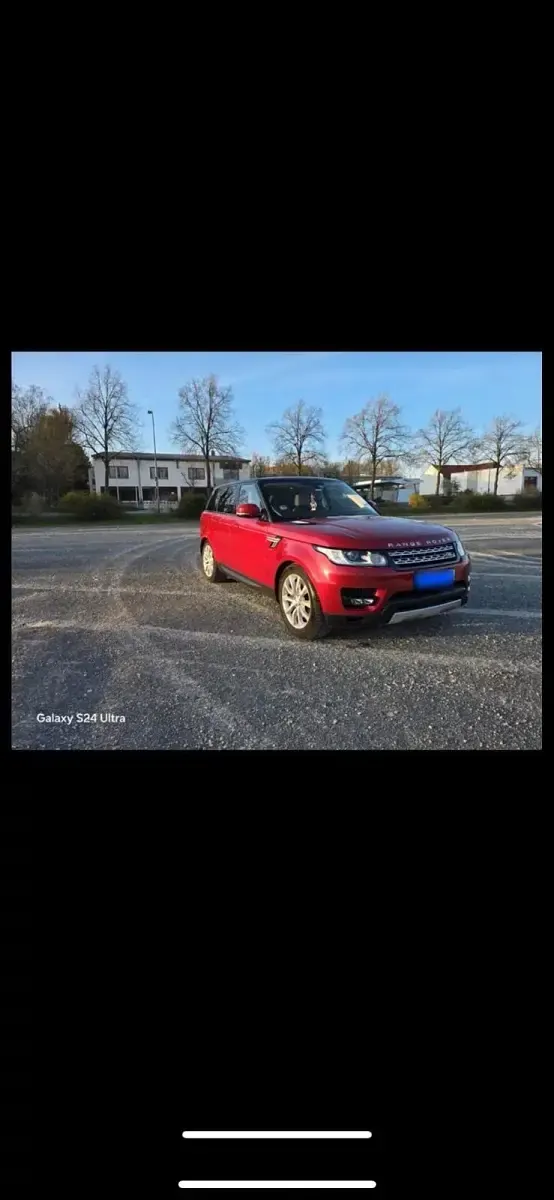 Gebraucht Land Rover Range Rover 306 PS (225 kW) 2016 Rot SUV