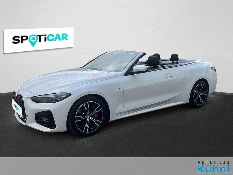Weiß Gebraucht 2024 BMW 420 M Sport Cabrio | 48.390 € (Fairer Preis) - Bild 1/4