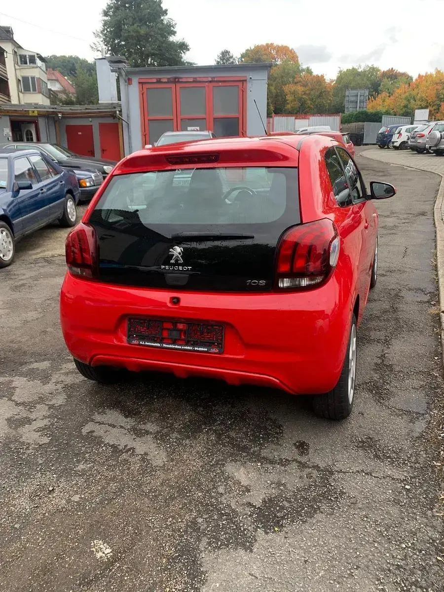 Gebraucht Peugeot 108 82 PS (60 kW) 2016 Rot Kleinwagen