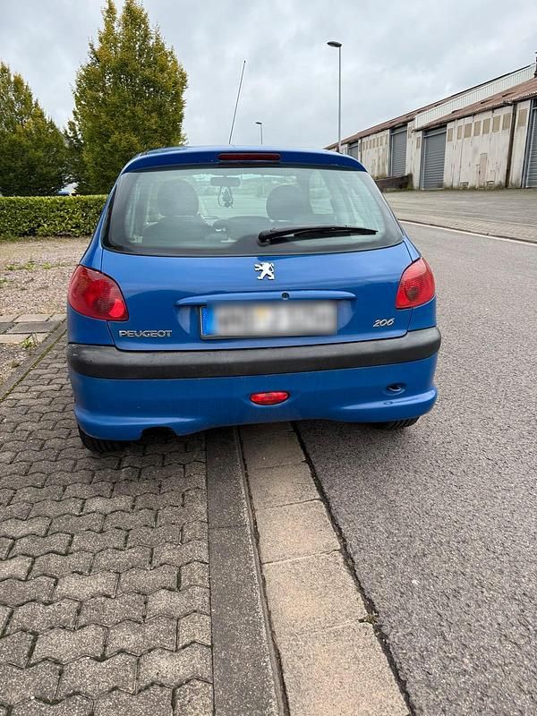 Blau Gebraucht 2005 Peugeot 206 Kleinwagen | 1.900 € - Bild 1/4