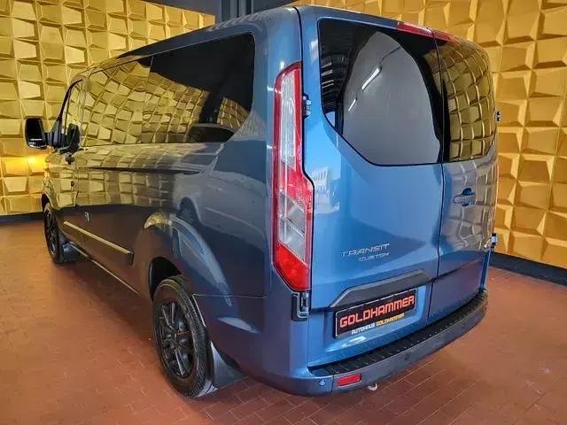 Usata Ford Transit Custom 131 CV (96 kW) 2018 Blu Monovolume