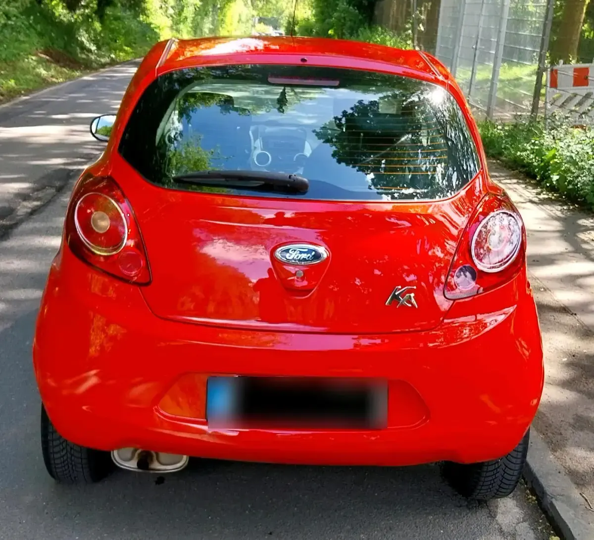 Gebraucht Ford Ka 69 PS (50 kW) 2014 Rot Kleinwagen