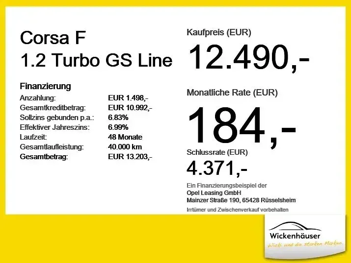 Gebraucht Opel Corsa GS Line 101 PS (74 kW) 2023 Kontrast grau/quarz silber Kleinwagen