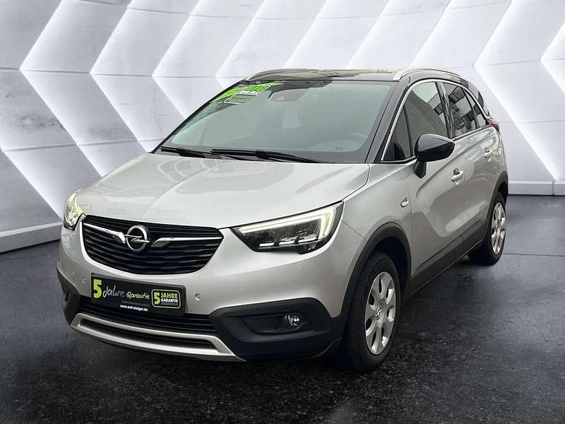 Gebraucht Opel Crossland X Innovation 110 PS (80 kW) 2018 Argon silber/ice silver (m2) SUV