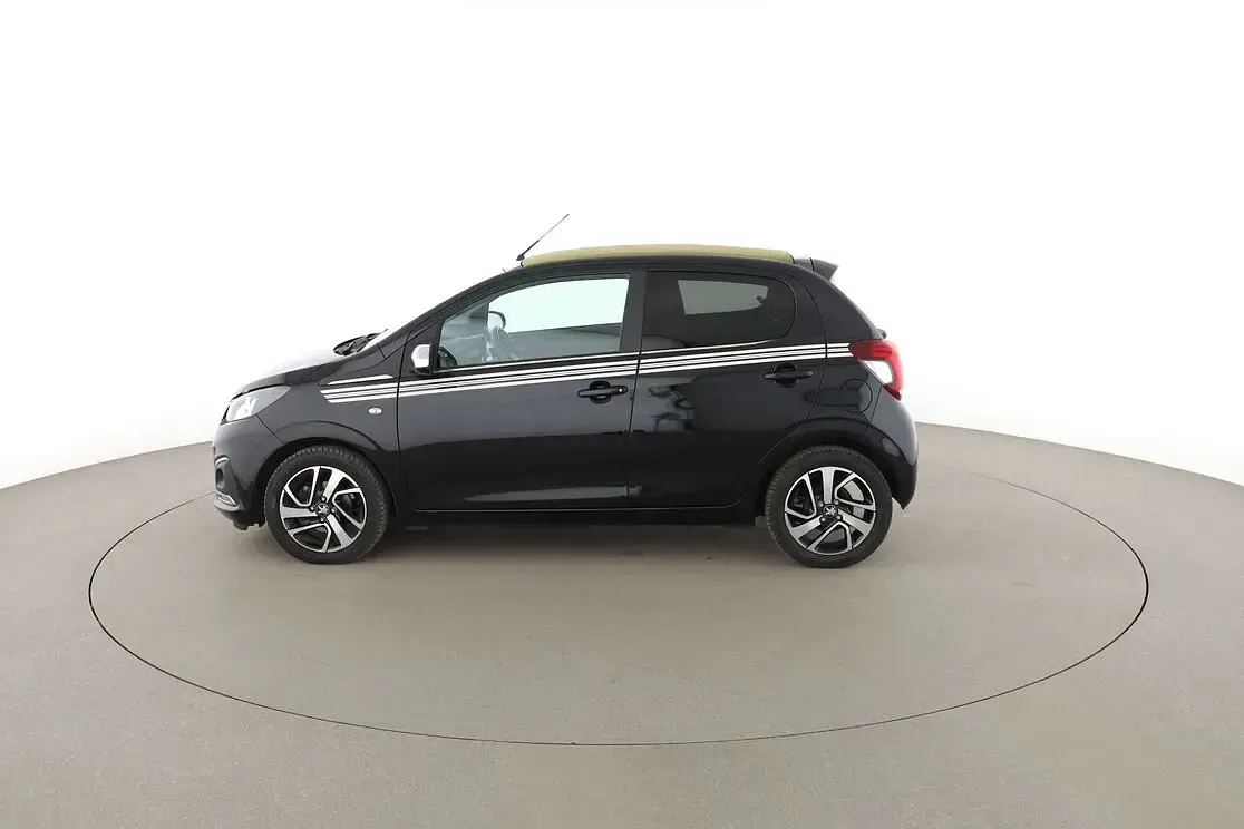 Gebraucht Peugeot 108 Top! Collection 72 PS (52 kW) 2019 Schwarz Limousine