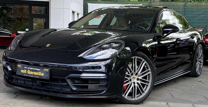 Schwarz Gebraucht 2019 Porsche Panamera Turbo Limousine | 86.350 € - Bild 1/4