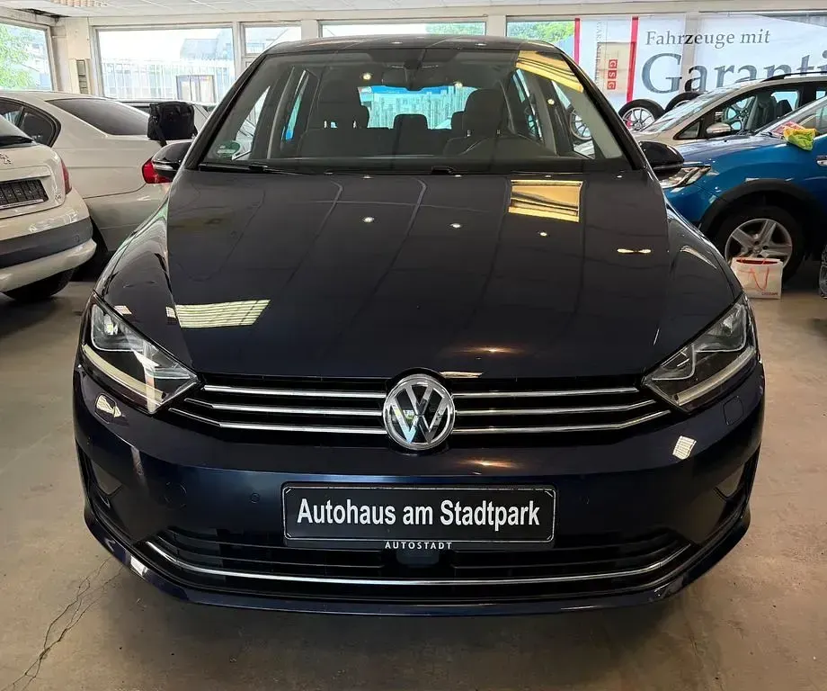 Gebraucht VW Golf Sportsvan 125 PS (91 kW) 2016 Blau Van / Kleinbus