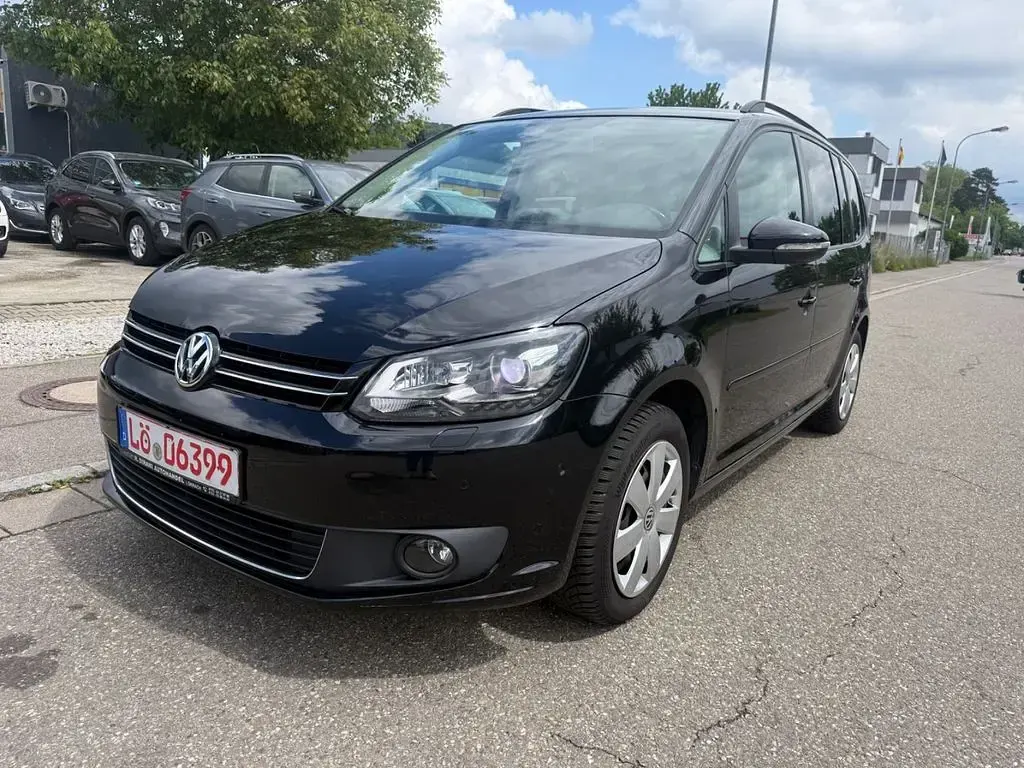 Gebraucht VW Touran 140 PS (102 kW) 2015 Schwarz Van / Kleinbus