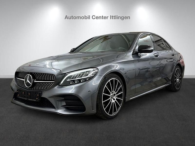 Grau Gebraucht 2019 Mercedes C220 Limousine | 28.690 € (Teuer) - Bild 1/4