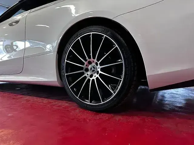 Brugt Mercedes E200 AMG 211 HK (155 kW) 2020 Hvid Cabriolet