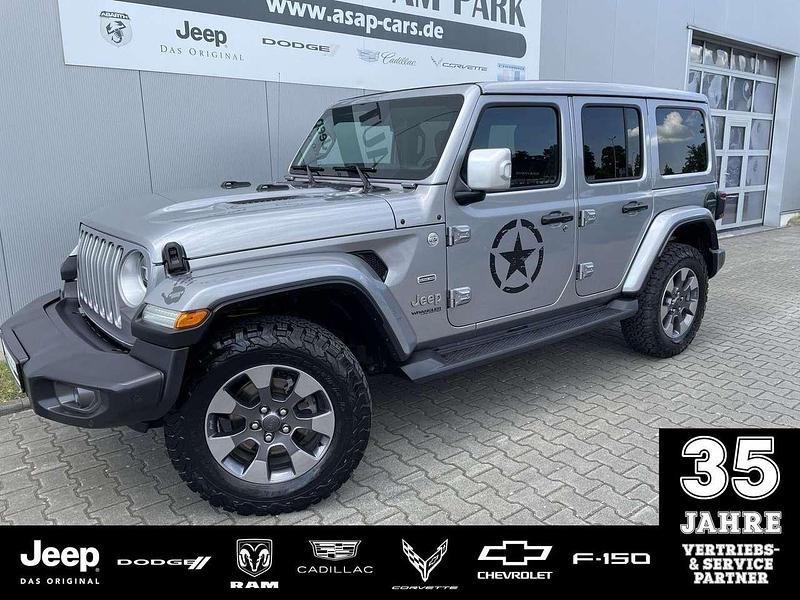 Billet silver (metal Gebraucht 2019 Jeep Wrangler Overland SUV | 42.890 € (Guter Preis) - Bild 1/4