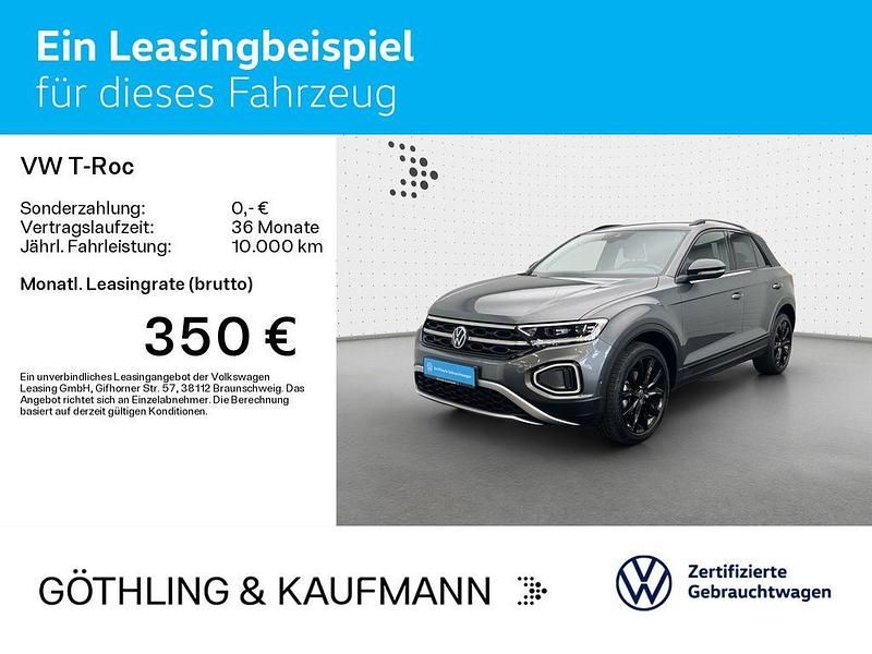 Gebraucht VW T-Roc Style 150 PS (110 kW) 2023 Indiumgrau metallic SUV