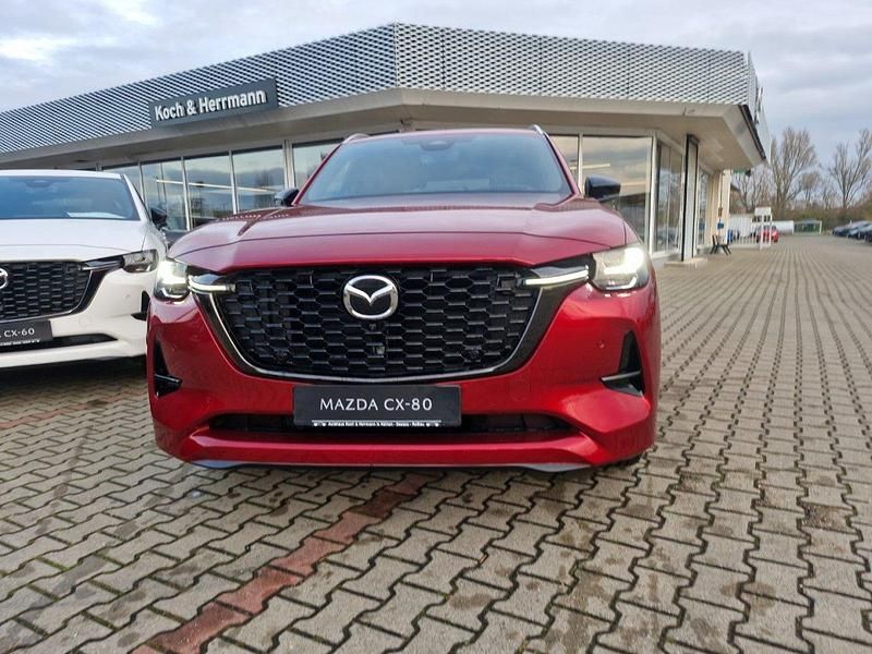 Neu Mazda CX-80 Homura-Line 328 PS (241 kW) 2025 Soul red crystal m SUV