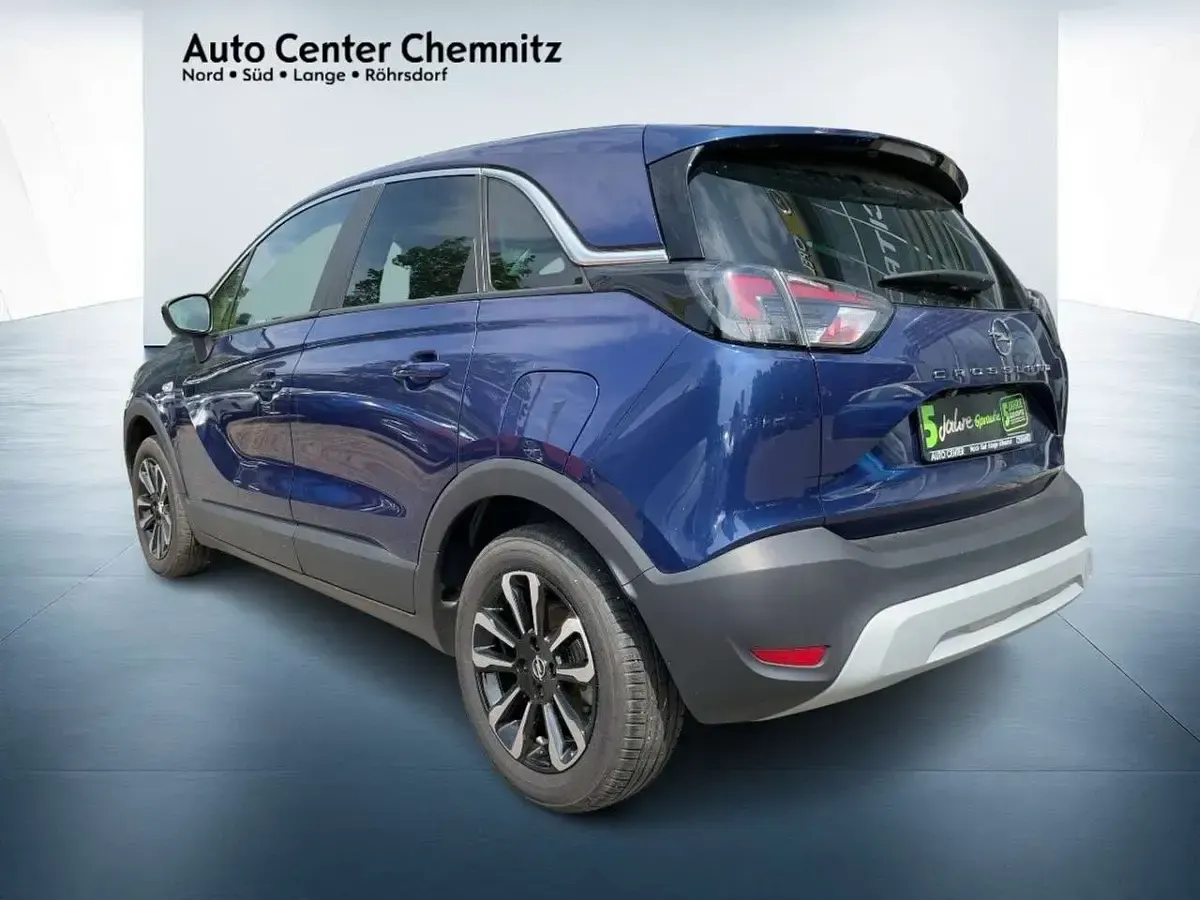 Gebraucht Opel Crossland Elegance 110 PS (80 kW) 2022 Blau SUV
