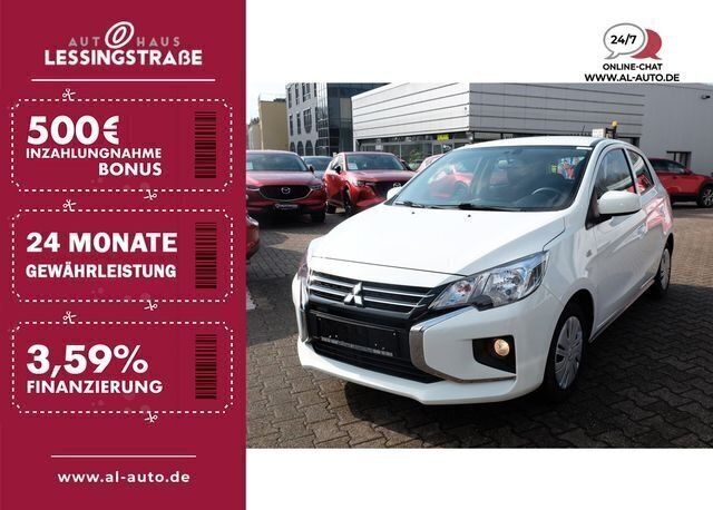 Gebraucht Mitsubishi Space Star 71 PS (52 kW) 2022 Weiß Kleinwagen