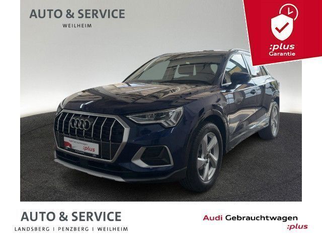Blau 2d navarrablau metallic metallic Gebraucht 2024 Audi Q3 Advanced SUV | 34.490 € (Superpreis) - Bild 1/4