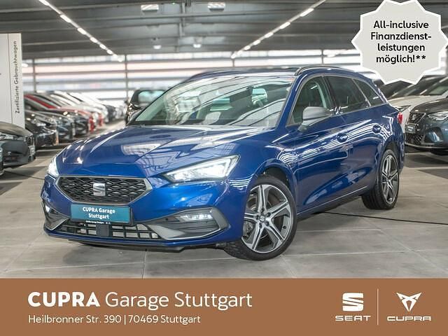 Mystery blau Gebraucht 2021 Seat Leon FR Kombi | 21.930 € (Fairer Preis) - Bild 1/1