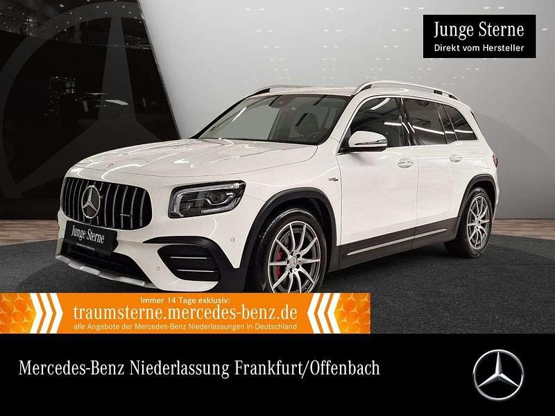 Weiß Gebraucht 2022 Mercedes GLB35 Advanced SUV | 41.890 € (Fairer Preis) - Bild 1/3